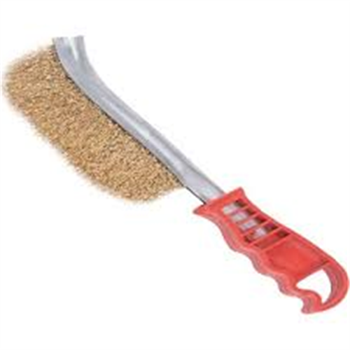 MEŞEM ÇELİK EĞRİ TEL FIRÇA 225MM 